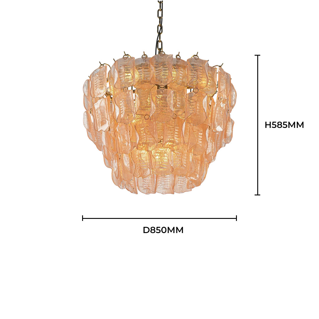 Autumn Leaves Chandelier