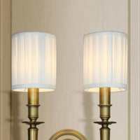 Brass & Veil Pair Wall Sconce