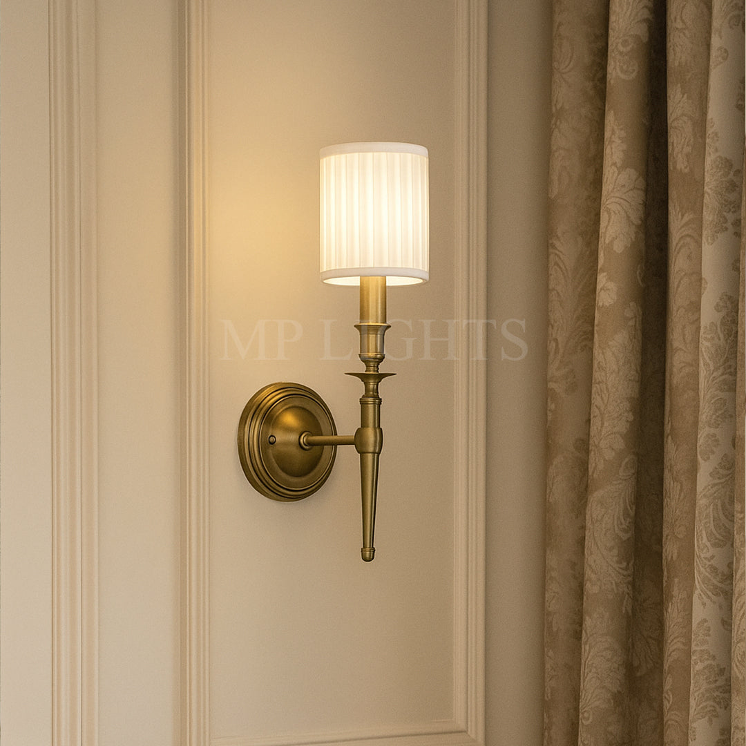 Brass & Veil Wall Sconce
