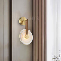 Brassbound Wall Sconce