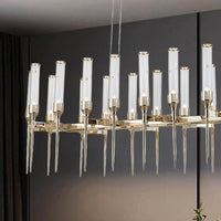 Glass Scepter Chandelier