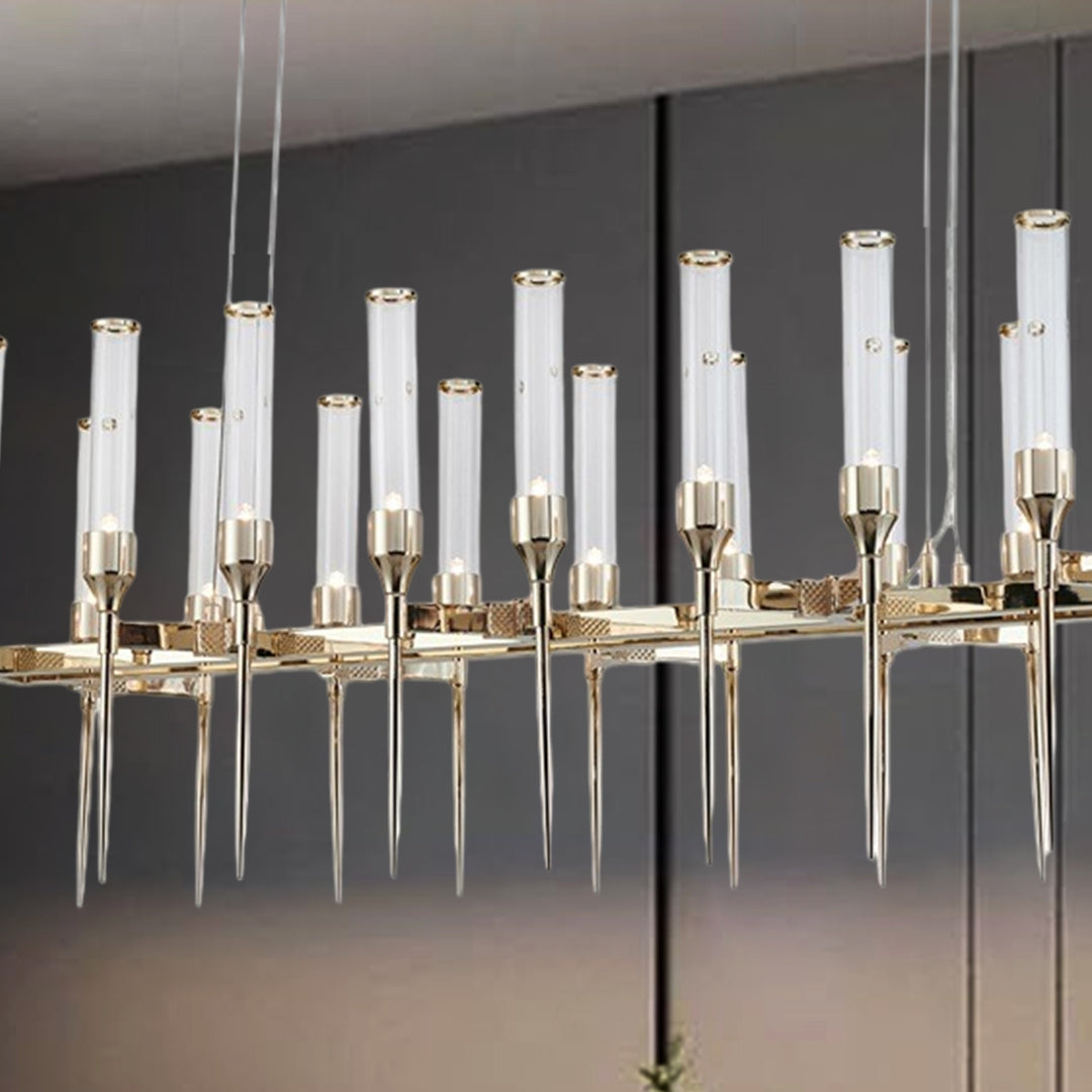 Glass Scepter Chandelier