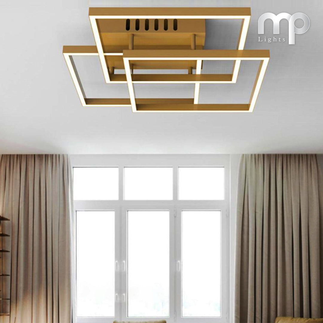 Mondrian Muse Square Ceiling Lights