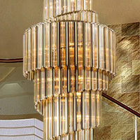 Aurora Prism Crystal Chandelier