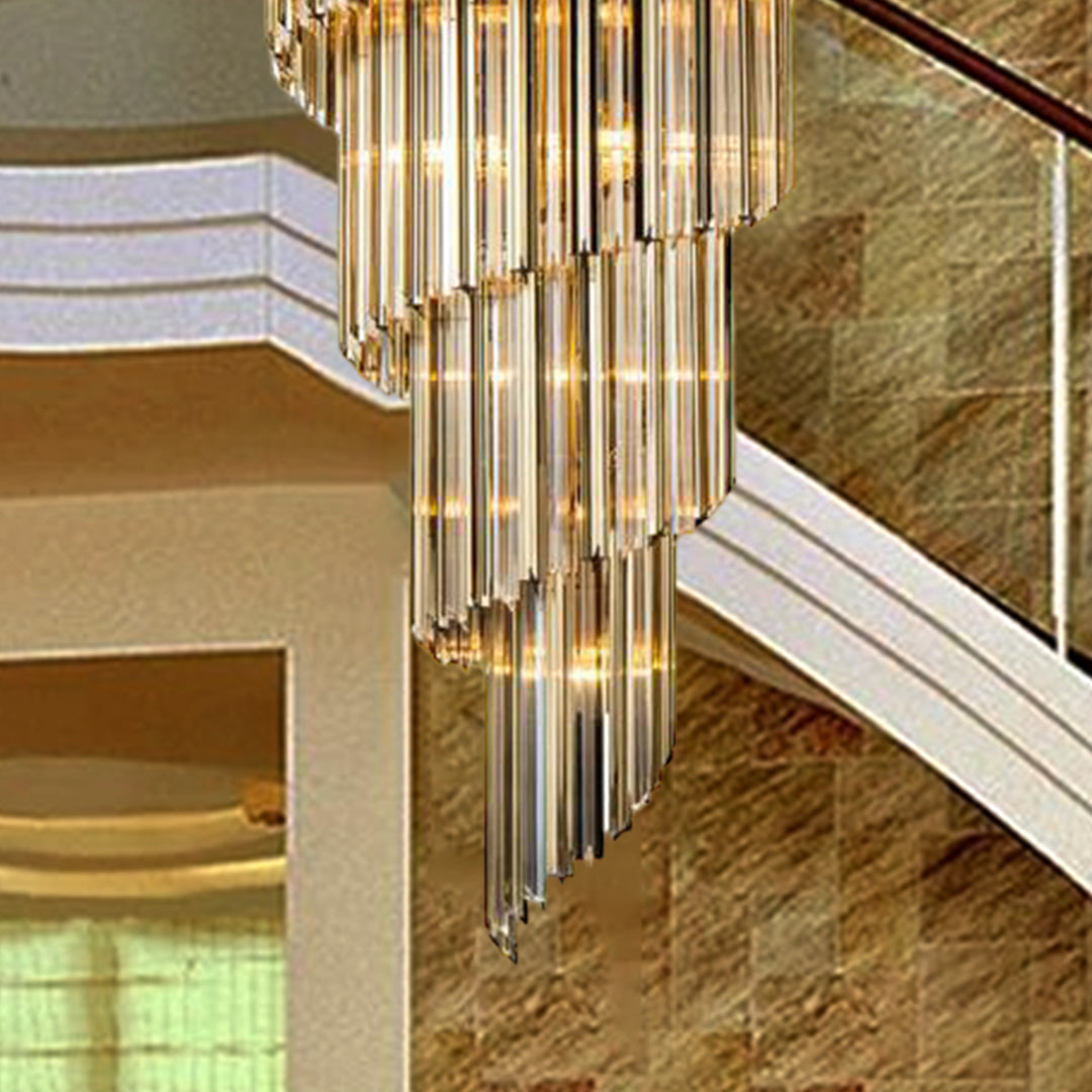 Aurora Prism Crystal Chandelier - Main Image