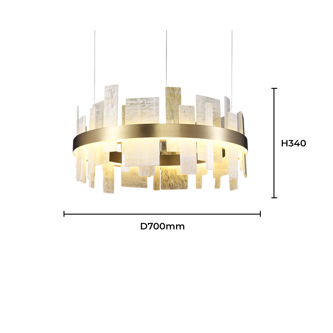 City Silhouette Chandelier