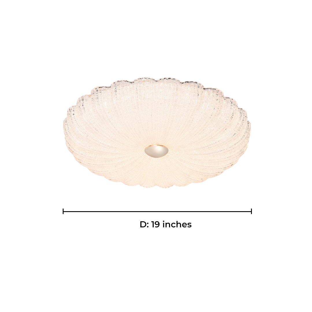 Crystal Bloom Ceiling Light