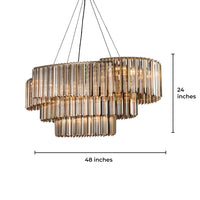 Crystal Chime Symphony Chandelier