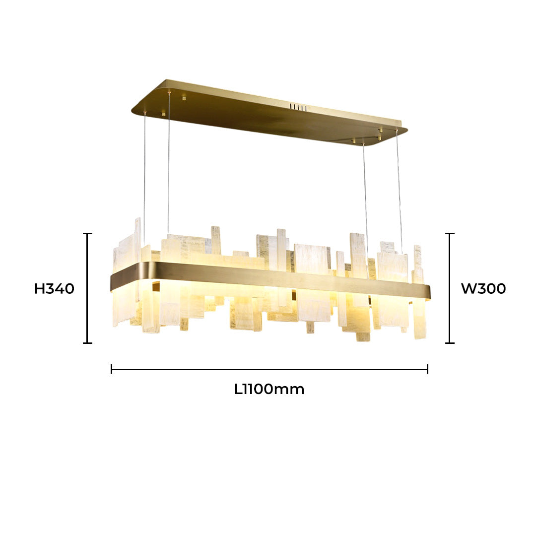 Crystal City Chandelier