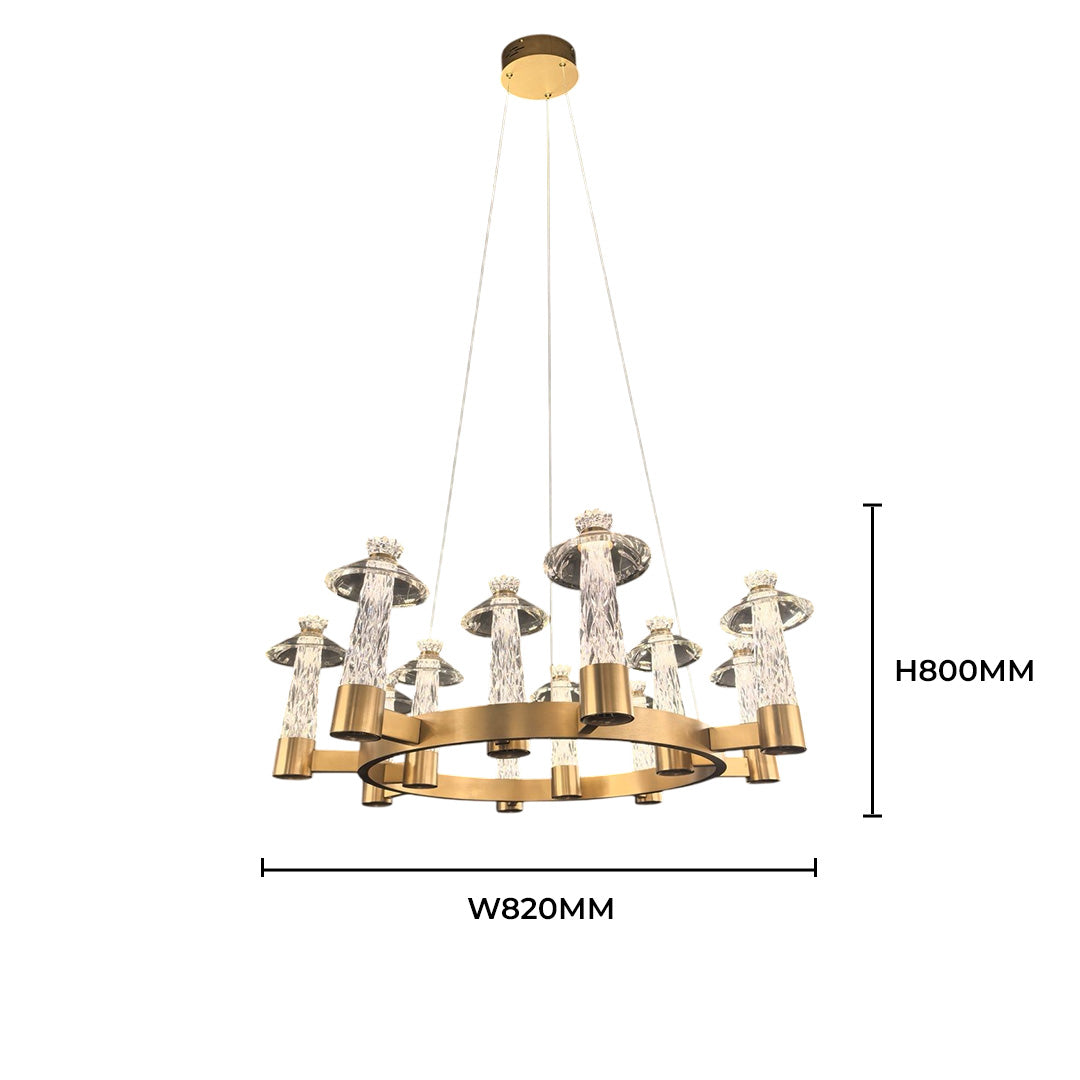 Crystal Diadem Chandelier