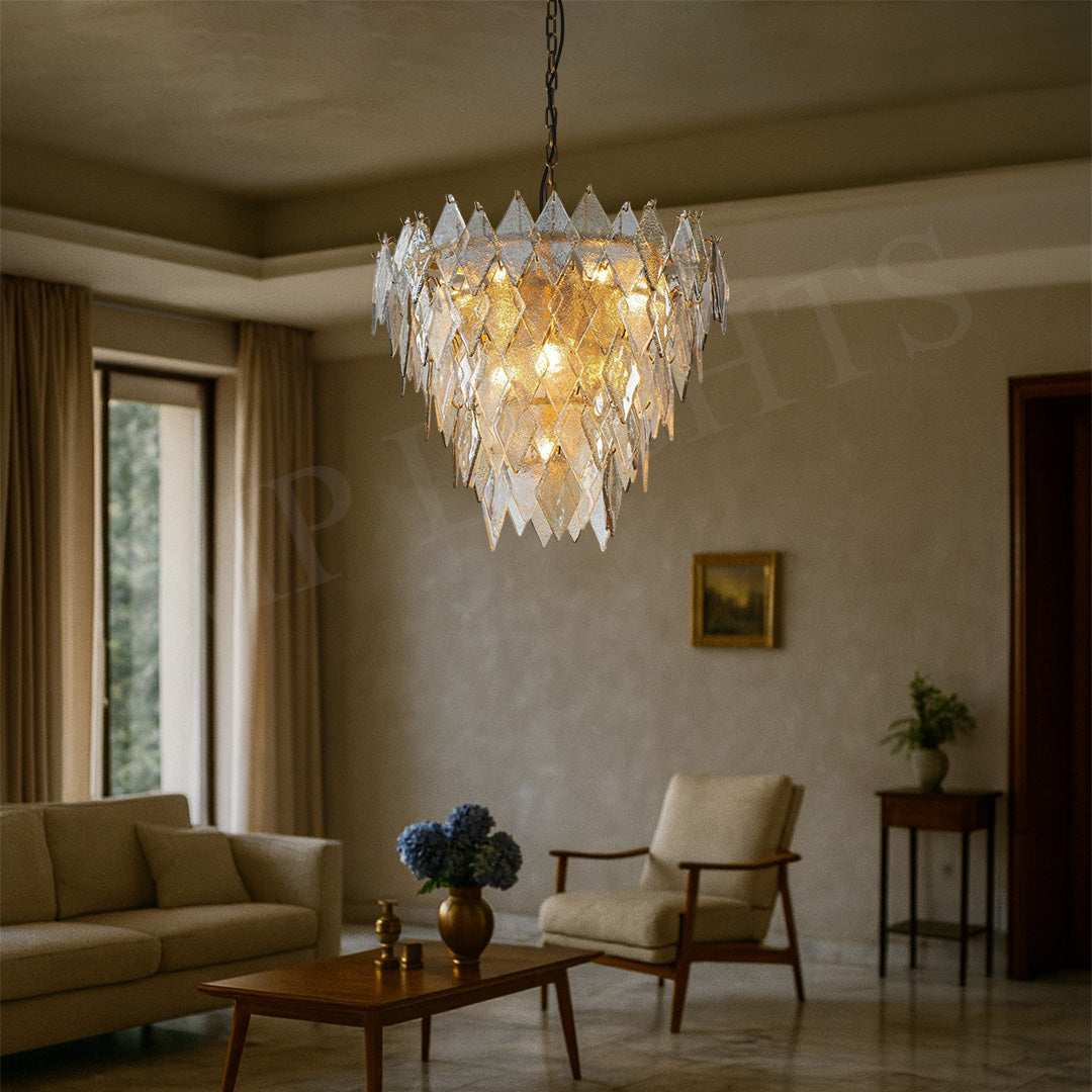 Crystal Knit Chandelier - Small
