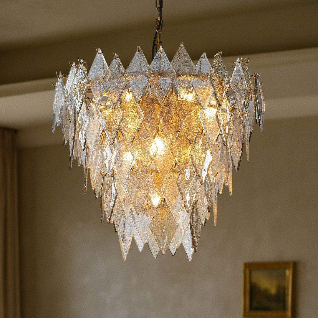 Crystal Knit Chandelier - Small