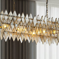 Crystal Knit Chandelier