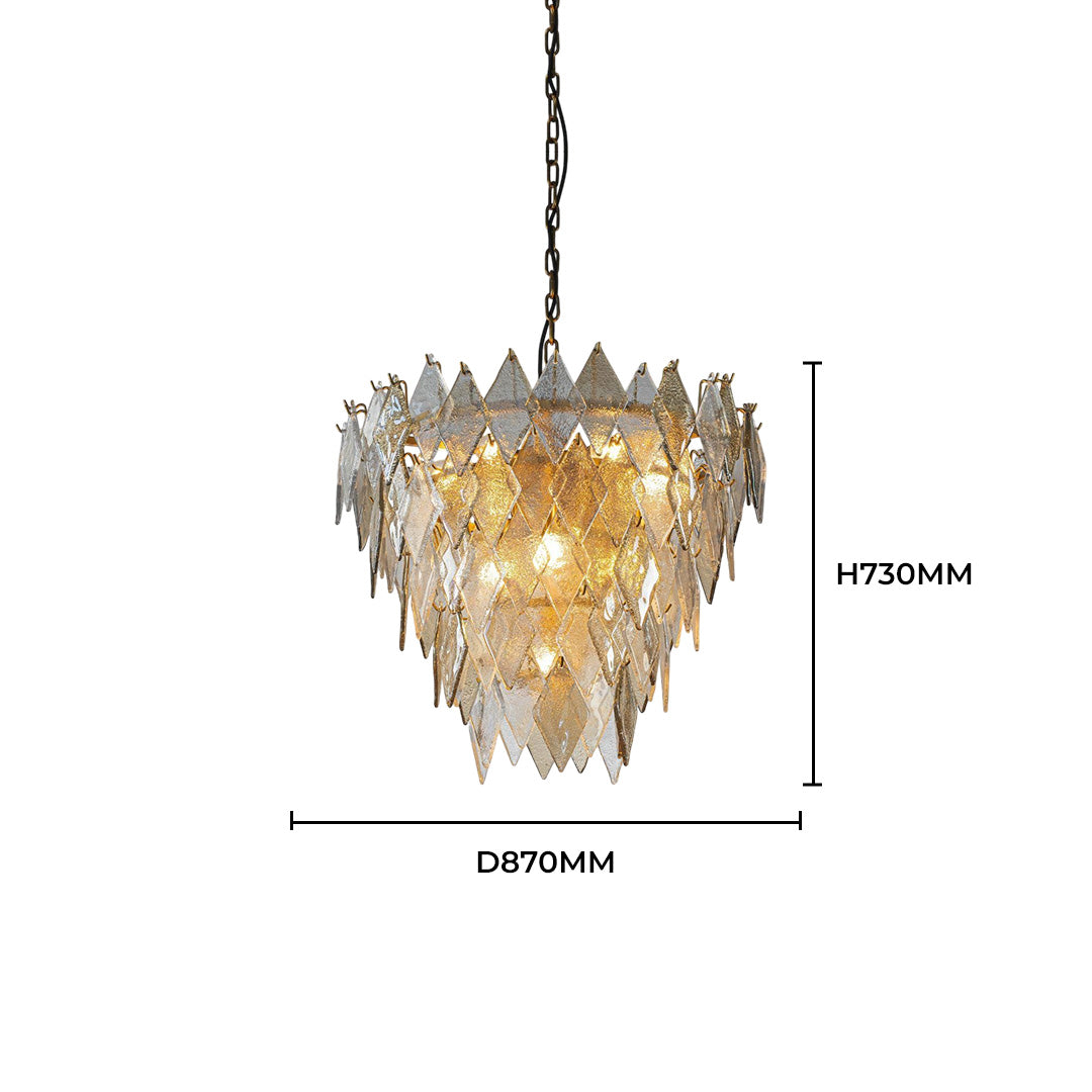 Crystal Knit Chandelier - Small