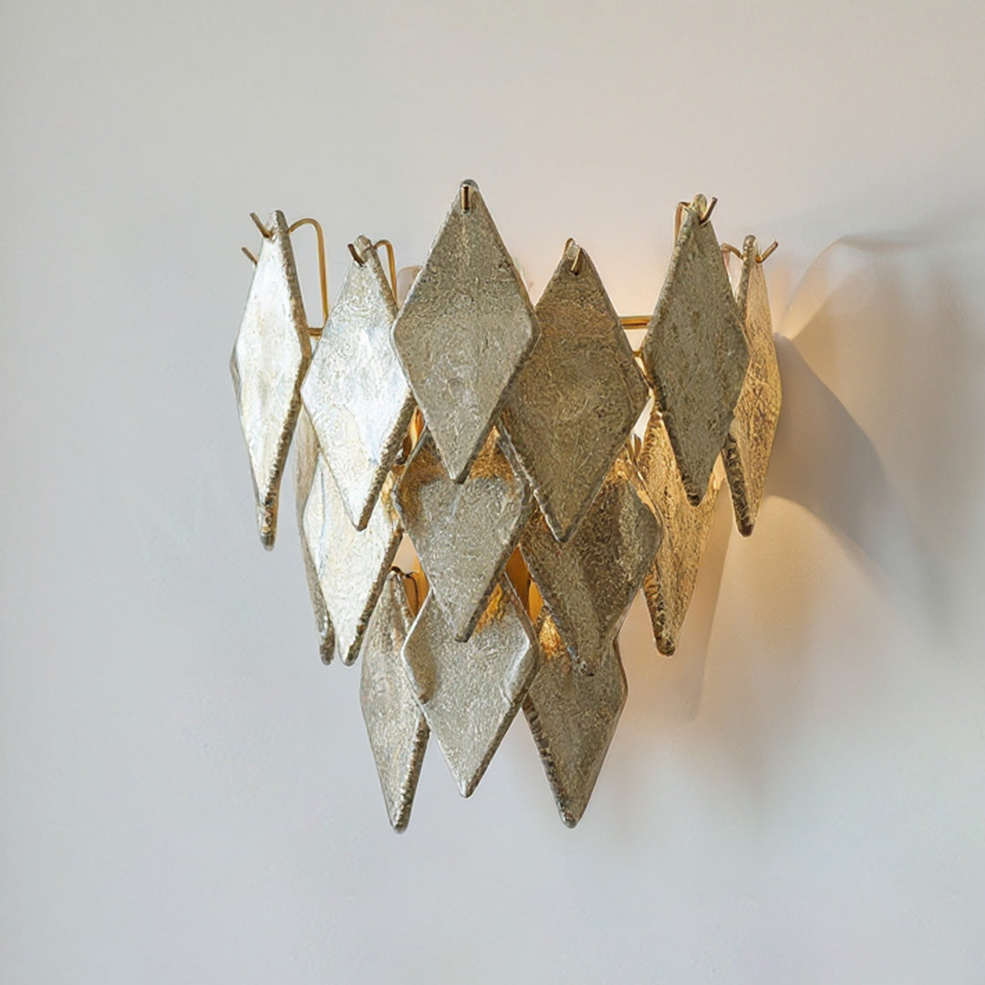 Crystal Knit Wall Sconce