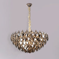 Crystal Leaf Chandelier (Big)