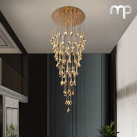 Crystal Rainfall Chandelier