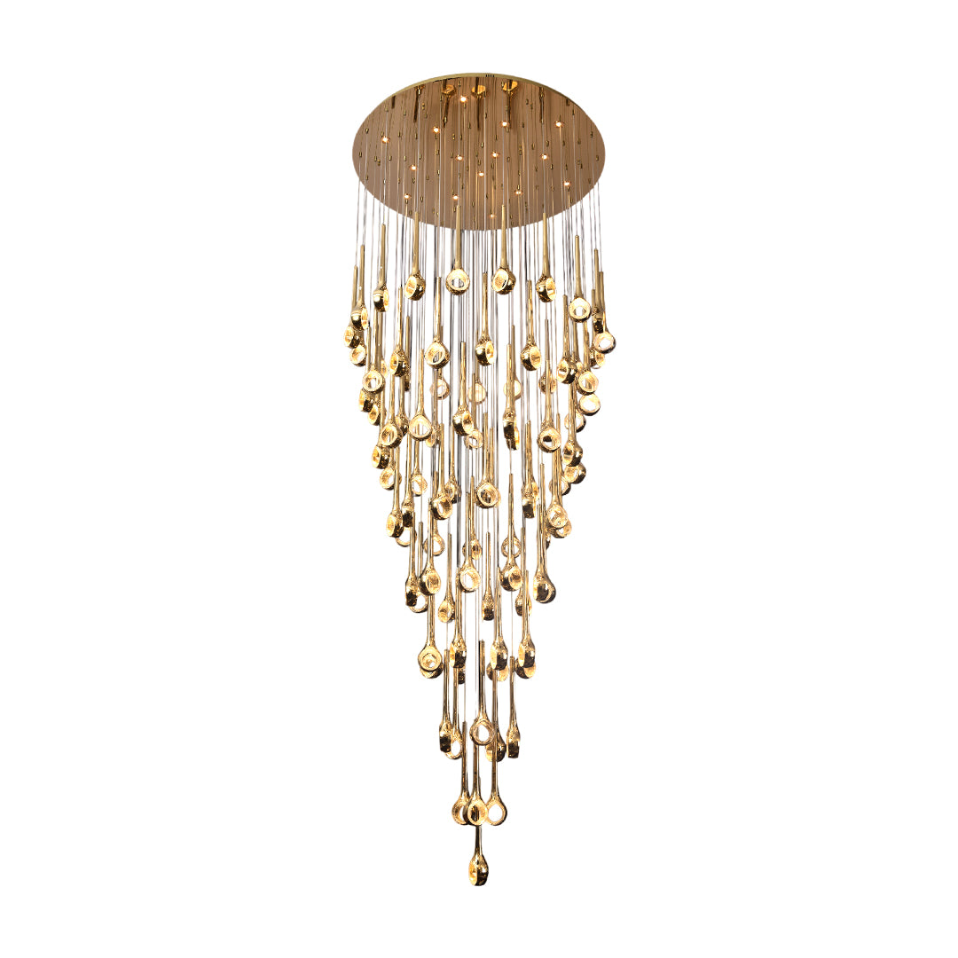 Crystal Rainfall Chandelier