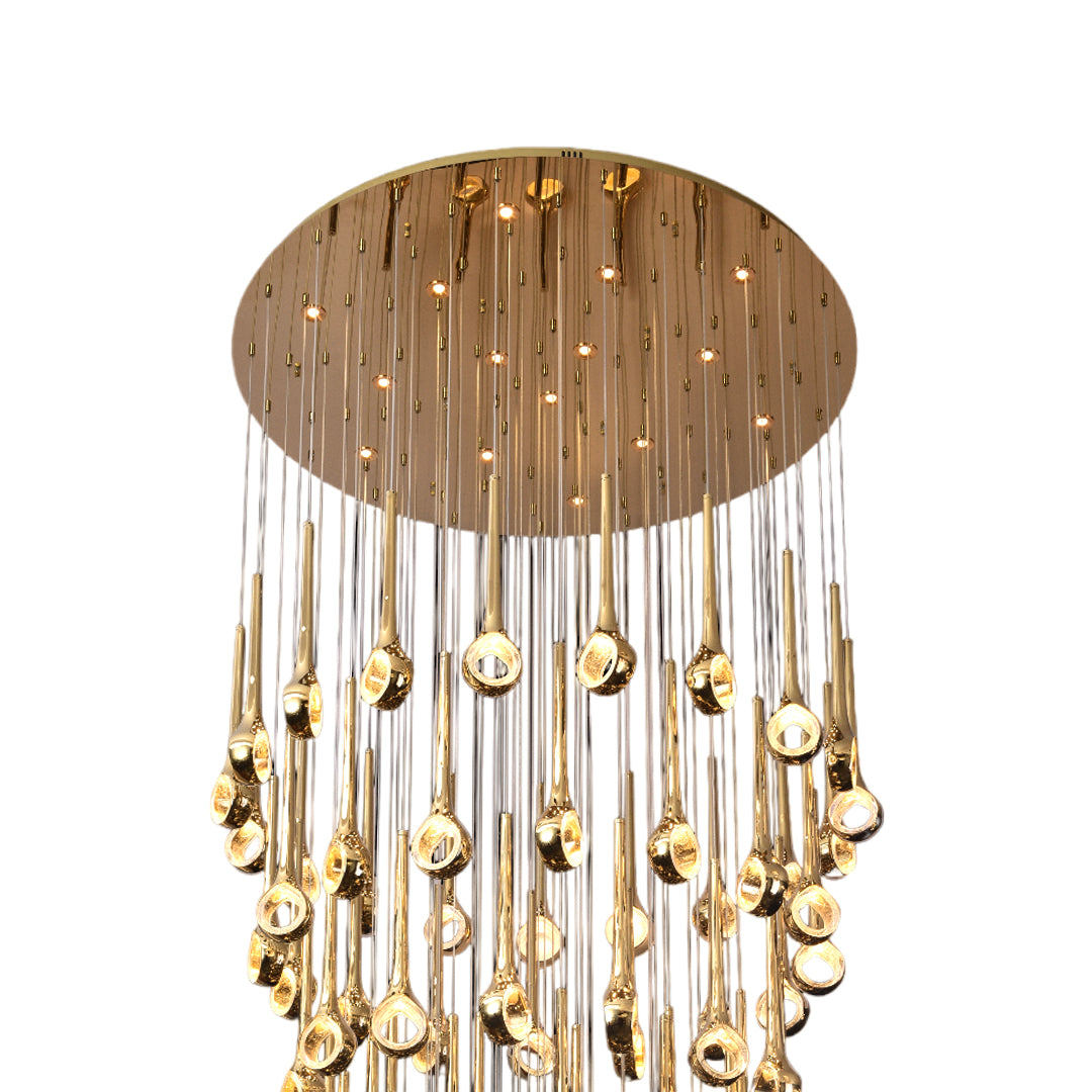 Crystal Rainfall Chandelier