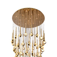 Crystal Rainfall Chandelier