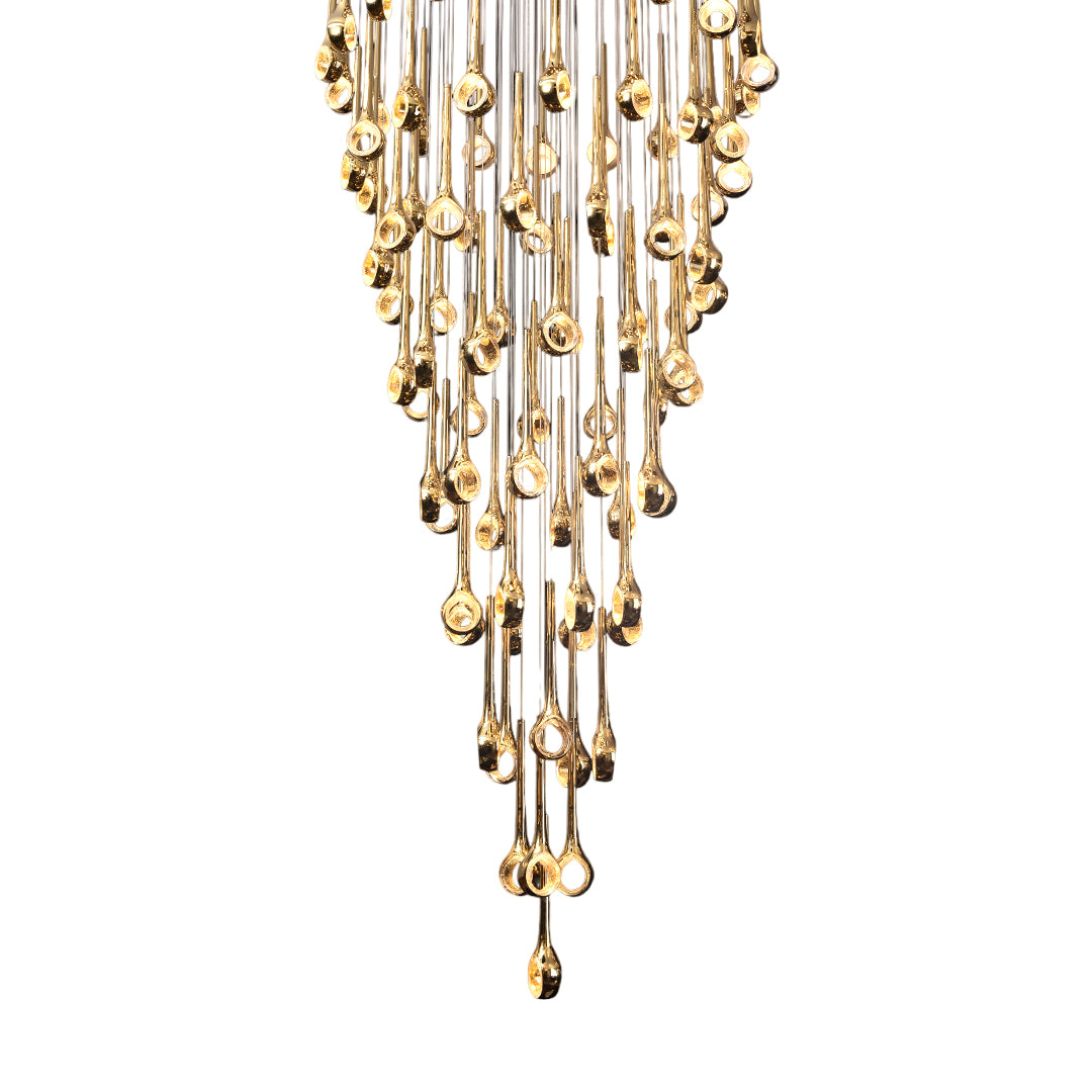 Crystal Rainfall Chandelier