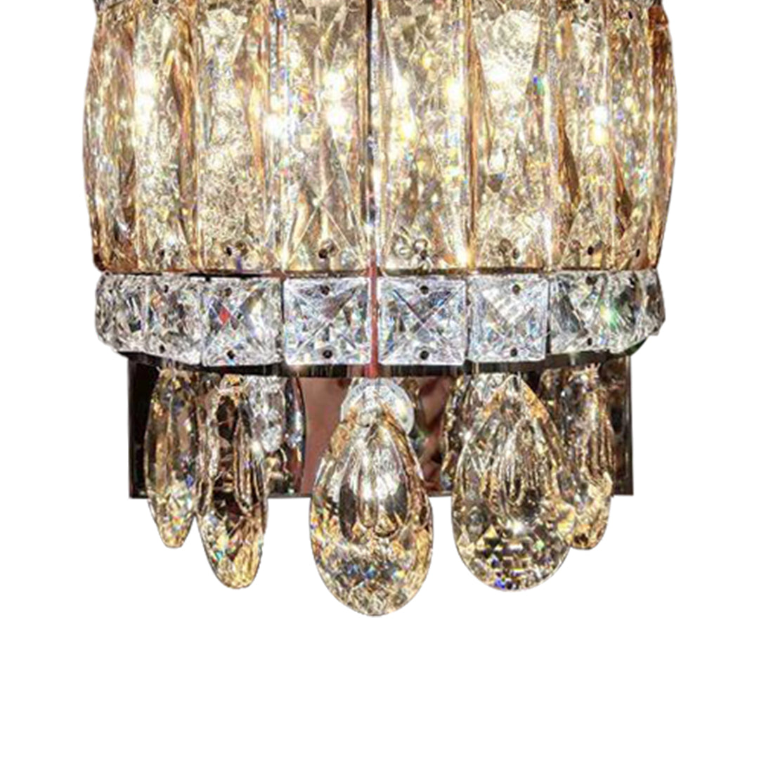 Crystal Snowdrops Wall Sconce