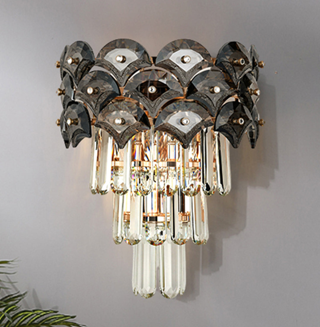 Dazzling Dream Crystal Wall Light