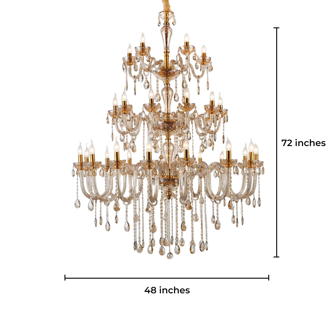 Elysian Pearlescence Chandelier