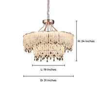 Evelyn Crystal Chandelier