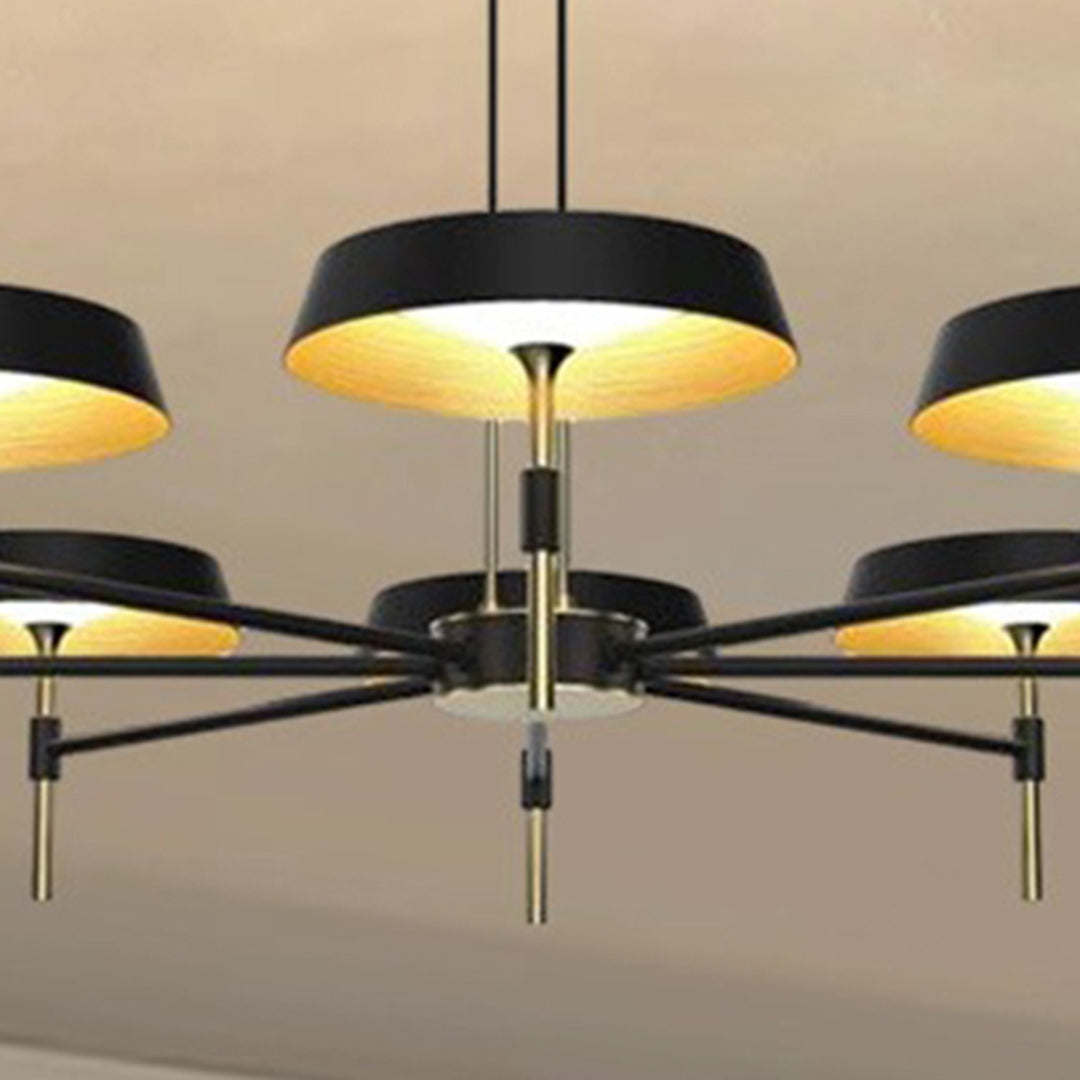 Gilded Nightscape Pendant Chandelier