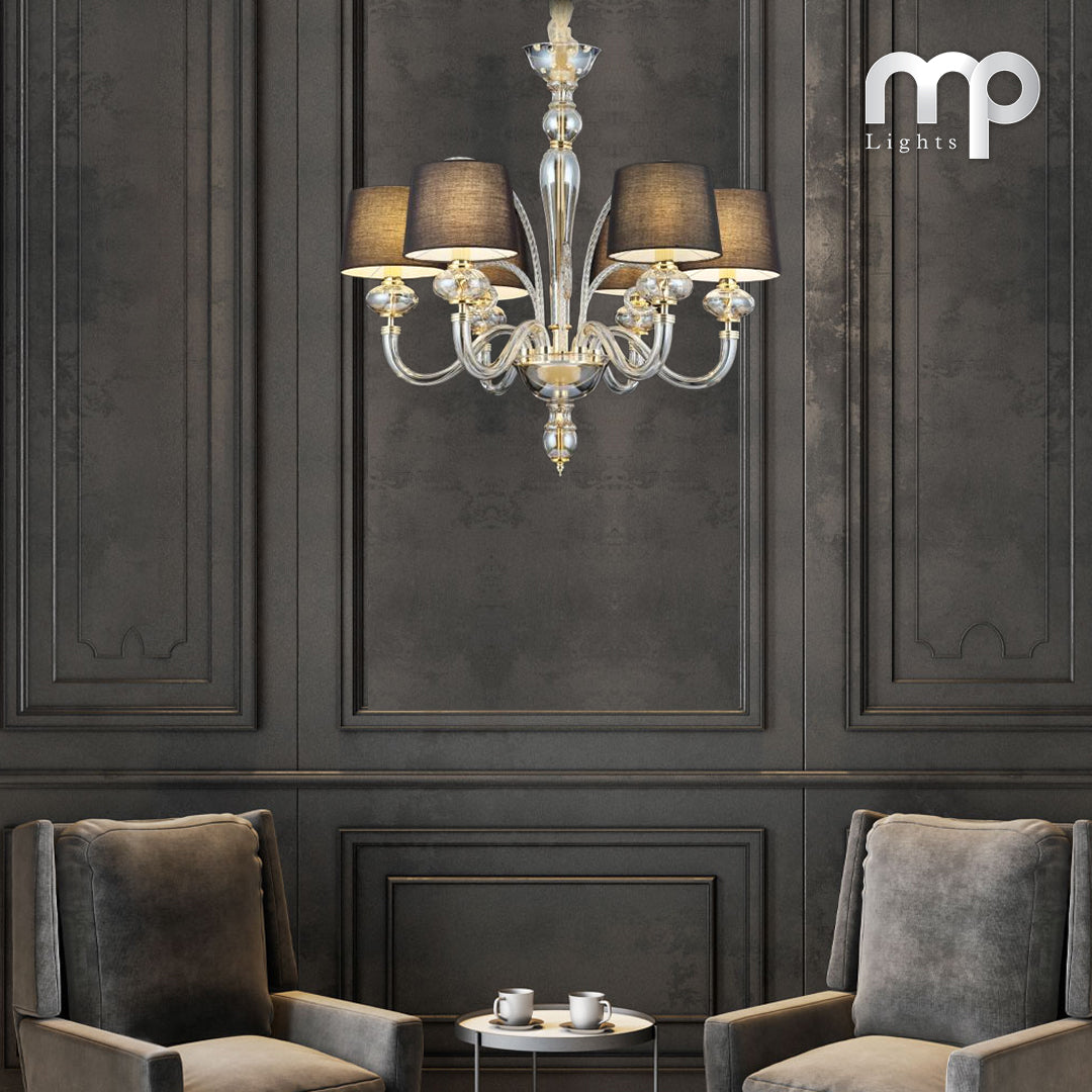 Glimmering Nightfall Lamp Chandelier