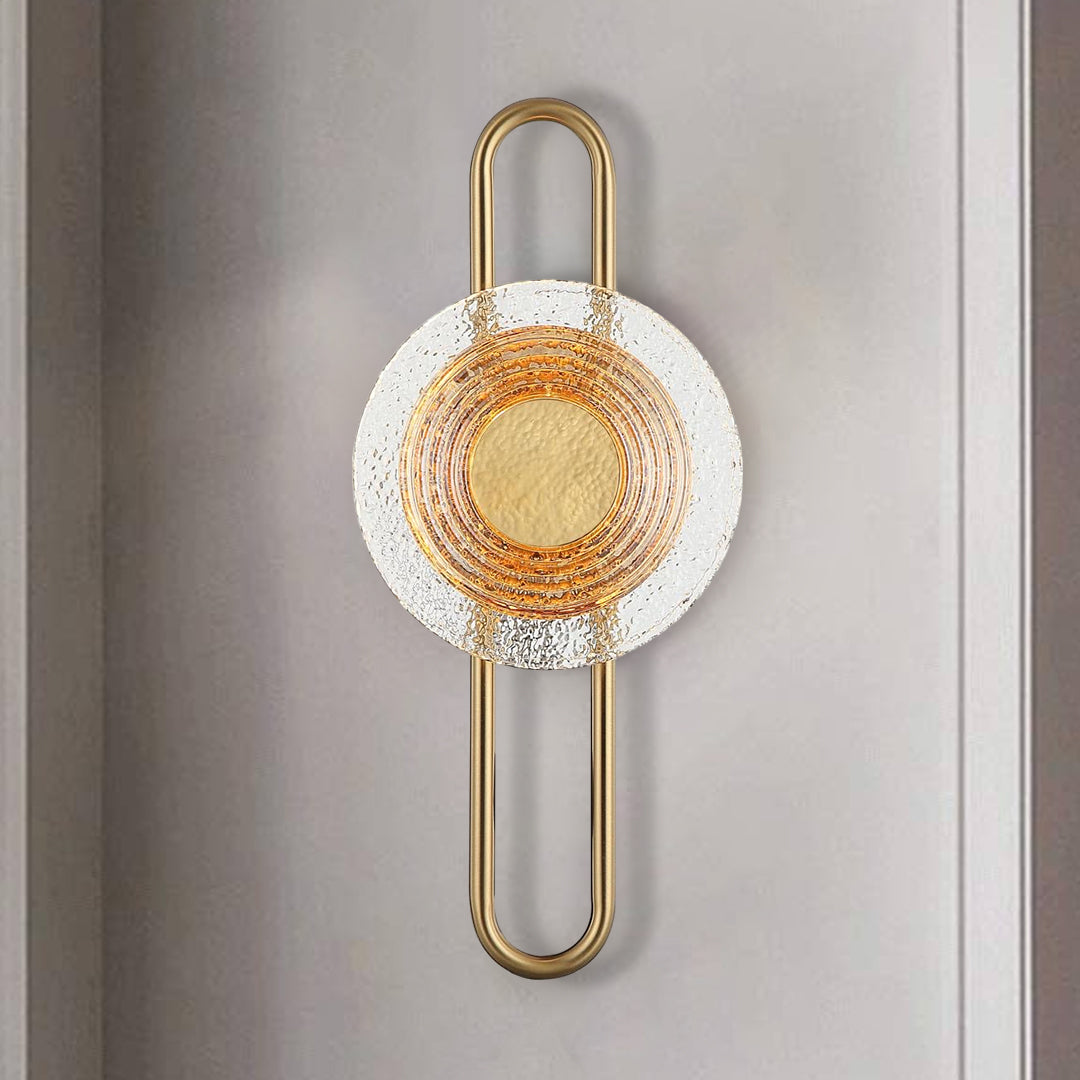 Golden Moonstone Wall Sconce