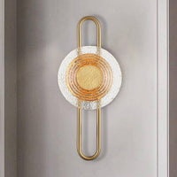 Golden Moonstone Wall Sconce