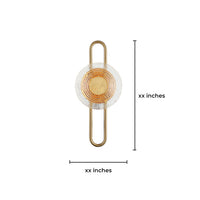 Golden Moonstone Wall Sconce
