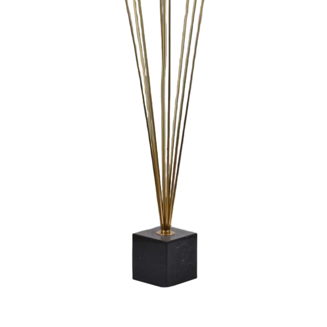 Golden Trellis Floor Lamp