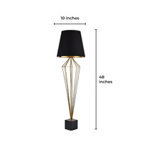 Golden Trellis Floor Lamp