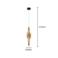 Luxe Murano Hanging Light