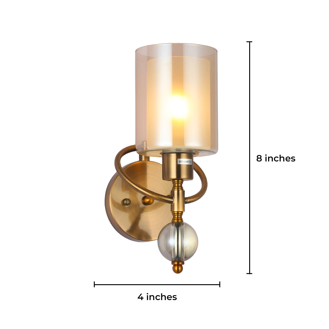 Inferno Glass Wall Sconce