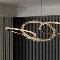 Infinity Crystal Chandelier