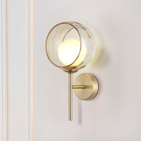 Iridescent Globe Wall Sconce