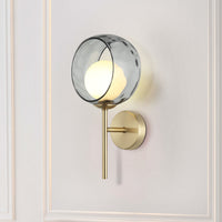 Iridescent Globe Wall Sconce