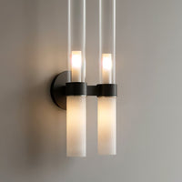 Ivory Flames Wall Sconce