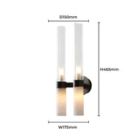 Ivory Flames Wall Sconce