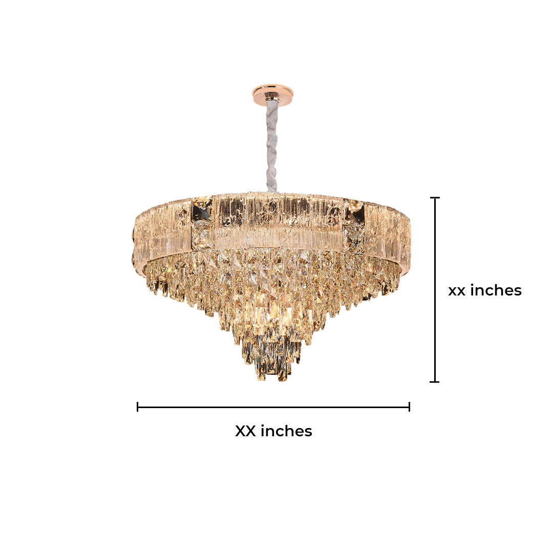 Lamia Crystal Chandelier