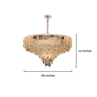 Lamia Crystal Chandelier