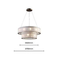 Lucent Glass Chandelier