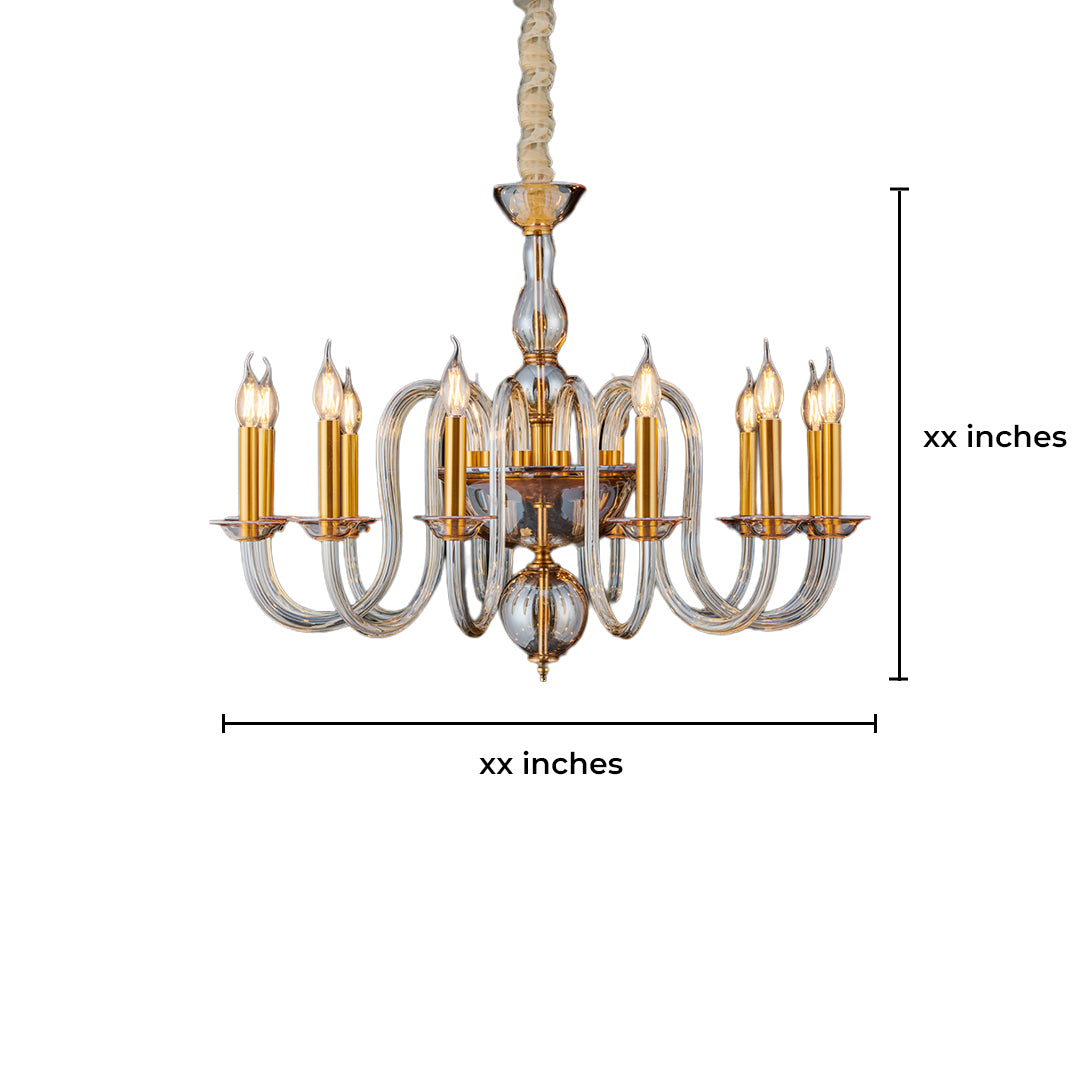 Lumiere Glow Candelabra Chandelier