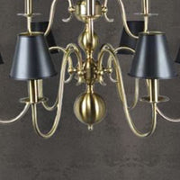 Midnight Glow Double Height Chandelier