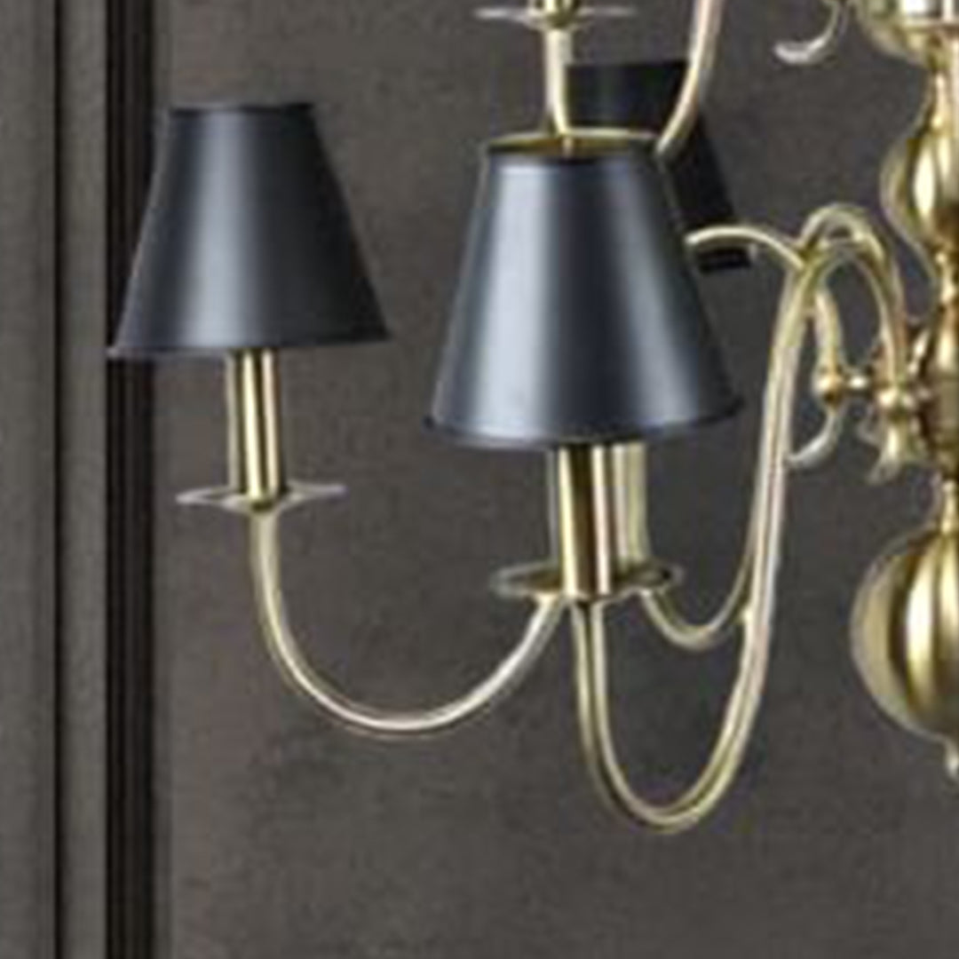 Midnight Glow Double Height Chandelier