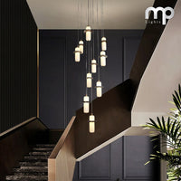 Modern Beam Chandelier